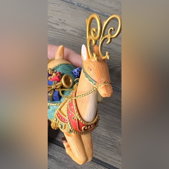 Hallmark NIB 2007 Christmas Ornament “Reindeer” 2nd Yuletide Treasures Series - Picture 6 of 8